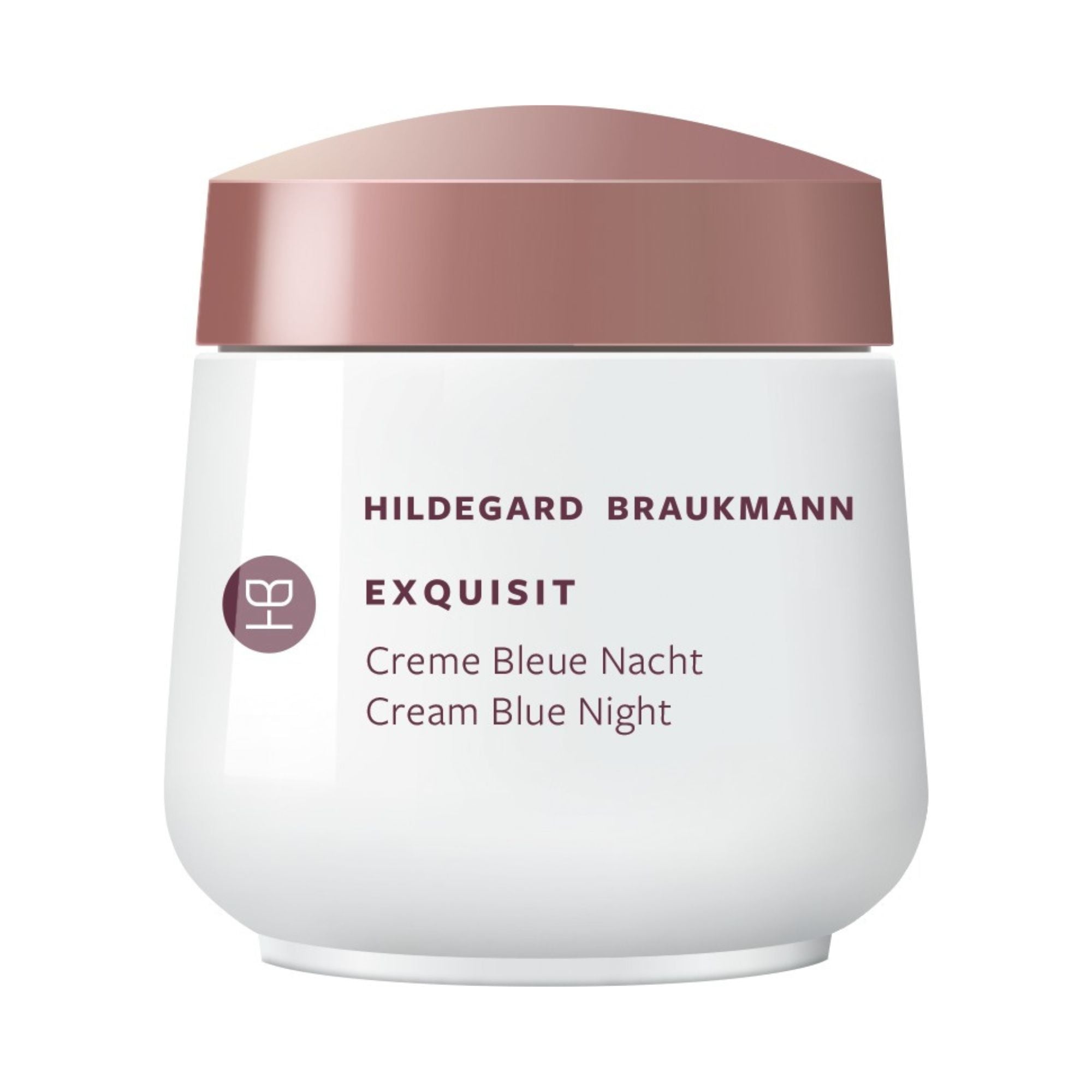 Hildegard Braukmann Exquisit Creme Bleue Nacht | Nachtpflege | Beruhigende Gesichtscreme 50ml