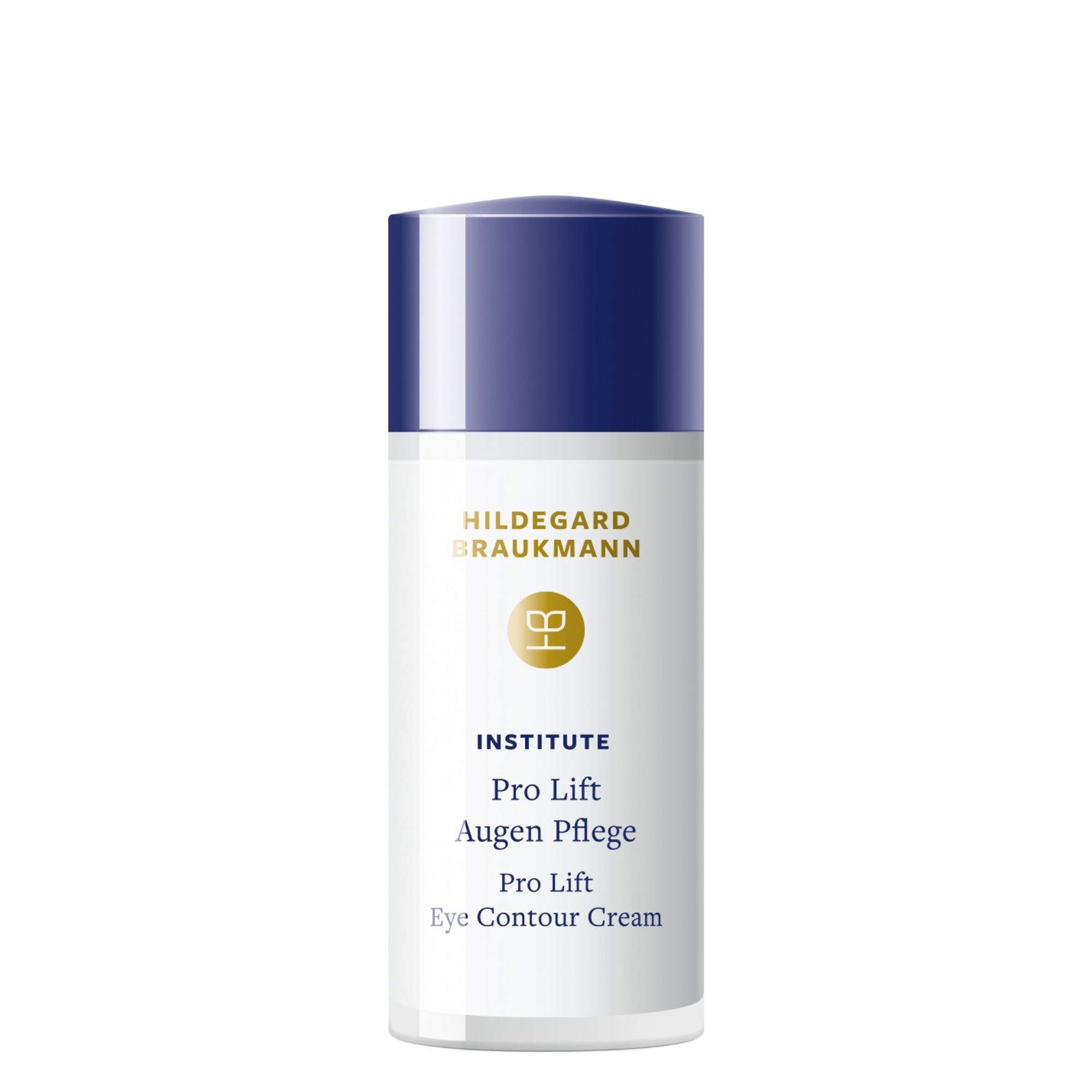 Hildegard Braukmann Institute Pro Lift Augen Pflege Augencreme 30ml - Reichhaltige Pflegecreme für die Augenpartie, enthält Hyaluronsäure und Matrikine zur Faltenbekämpfung.