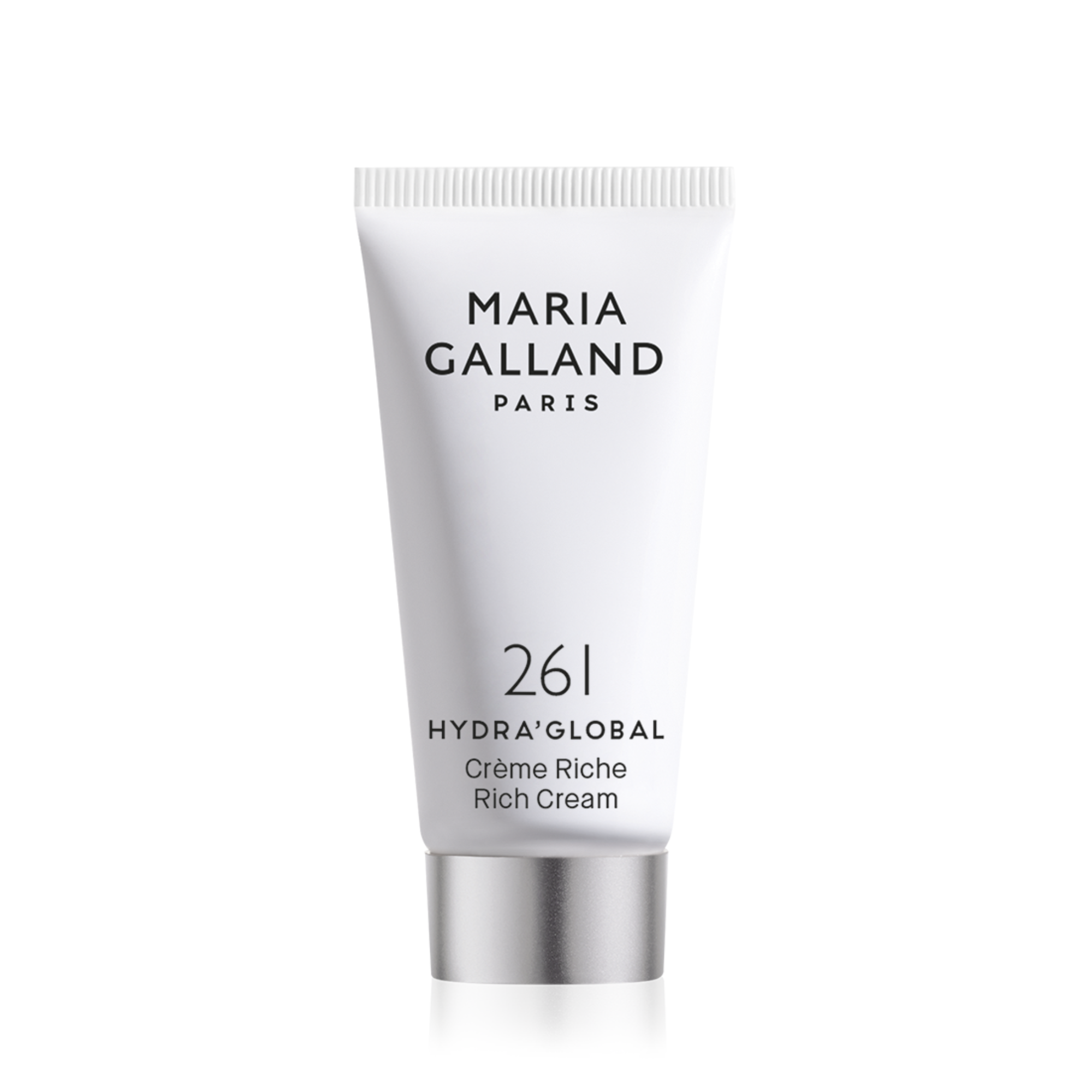 Maria Galland 261 Creme Rich Hydra'Global - feuchtigkeitsspendende Gesichtscreme für 24-Stunden-Pflege, bietet intensive Feuchtigkeit und Anti-Aging-Effekte für strahlende und glatte Haut. Ideal für jeden Hauttyp.