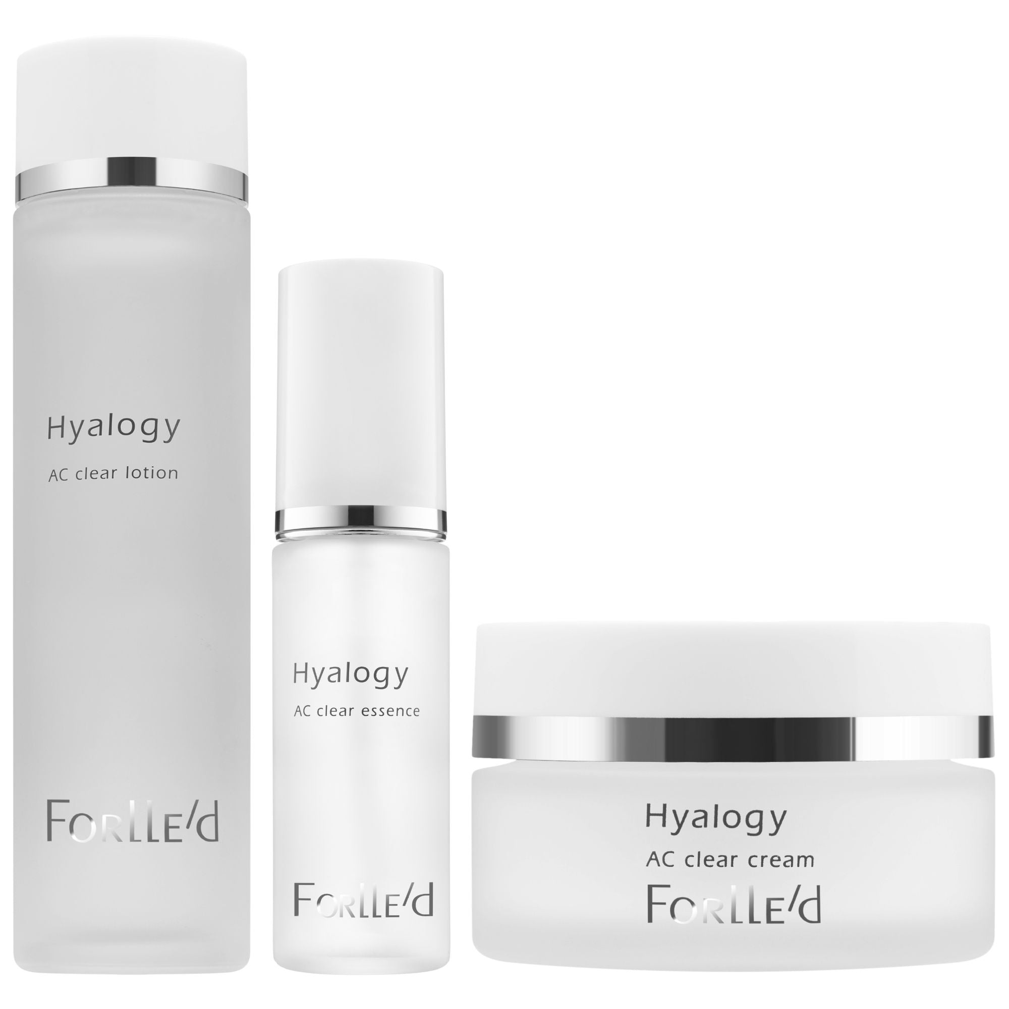 Forlle'd Hyalogy AC clear Hautpflegeset
