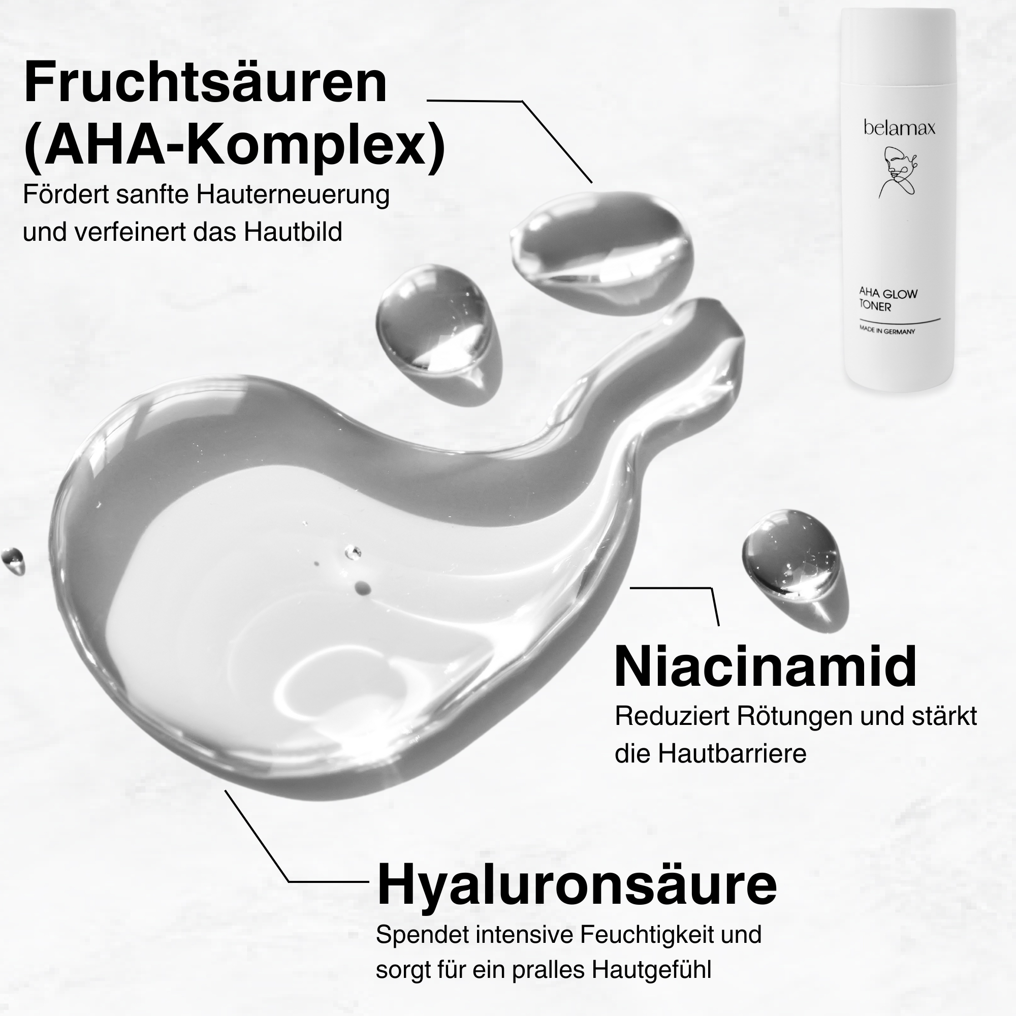 Belamax Glow & Clarity Set | Klärendes Reinigungsset für Mischhaut & unreine Haut