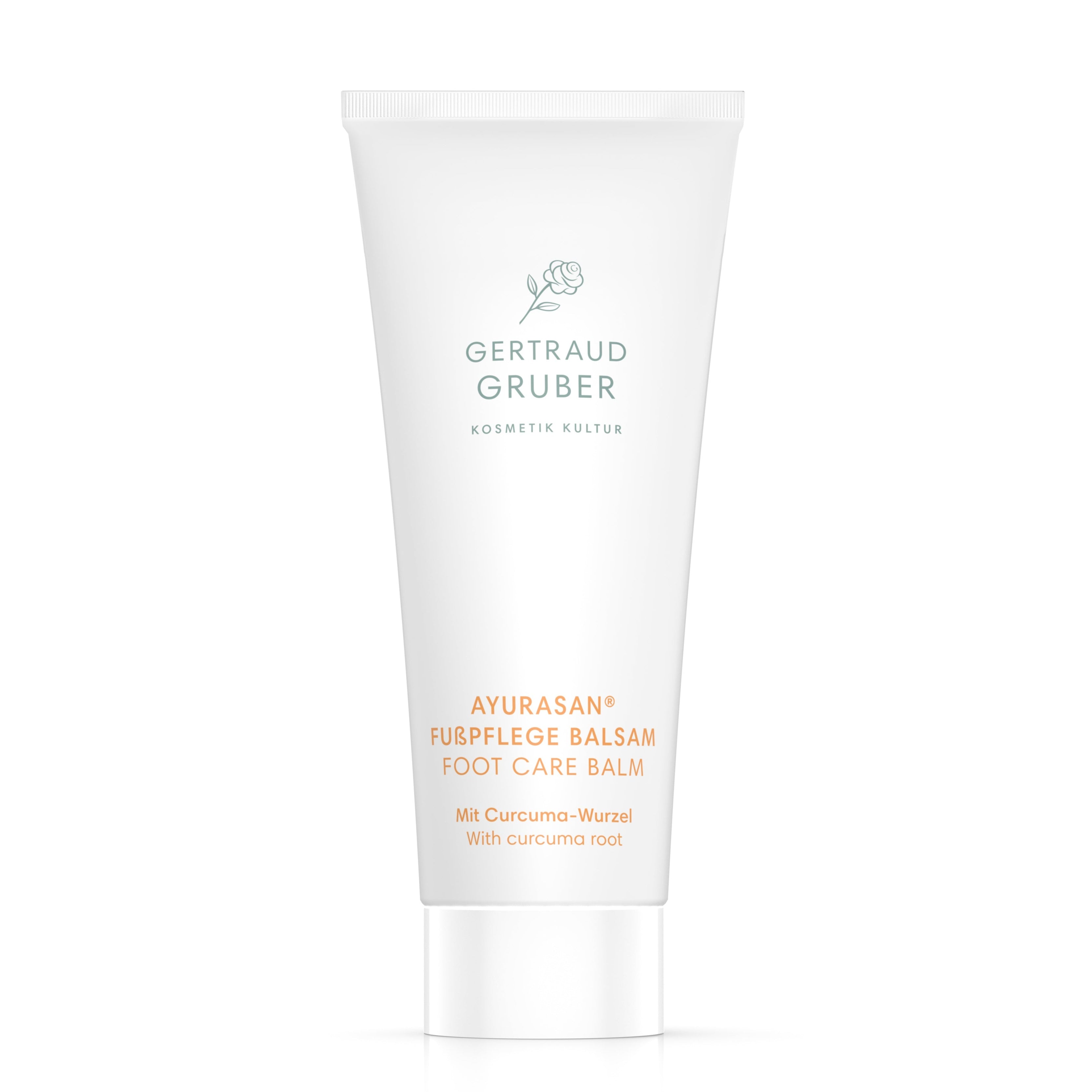 Gertraud Gruber Ayurasan Fußpflege Balsam mit Curcuma-Wurzel | Fußcreme 75ml