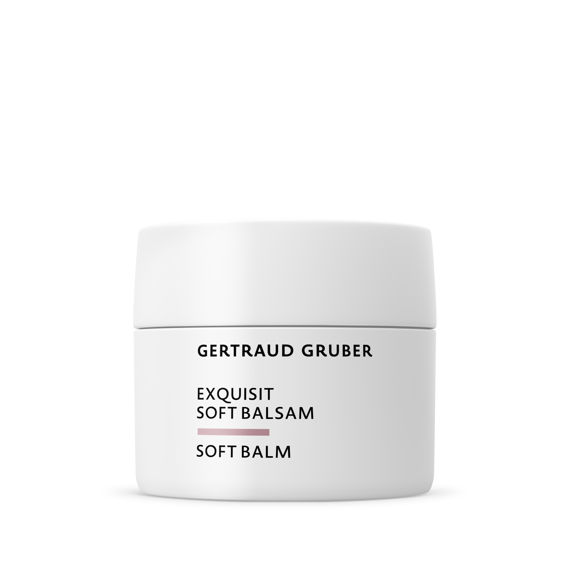 Gertraud Gruber Exquisit Soft Balsam in 50ml, sanfte Pflege für trockene, reife Haut - enthält Vitamin E und Nachtkerzenöl für ein samtig-weiches Hautgefühl.