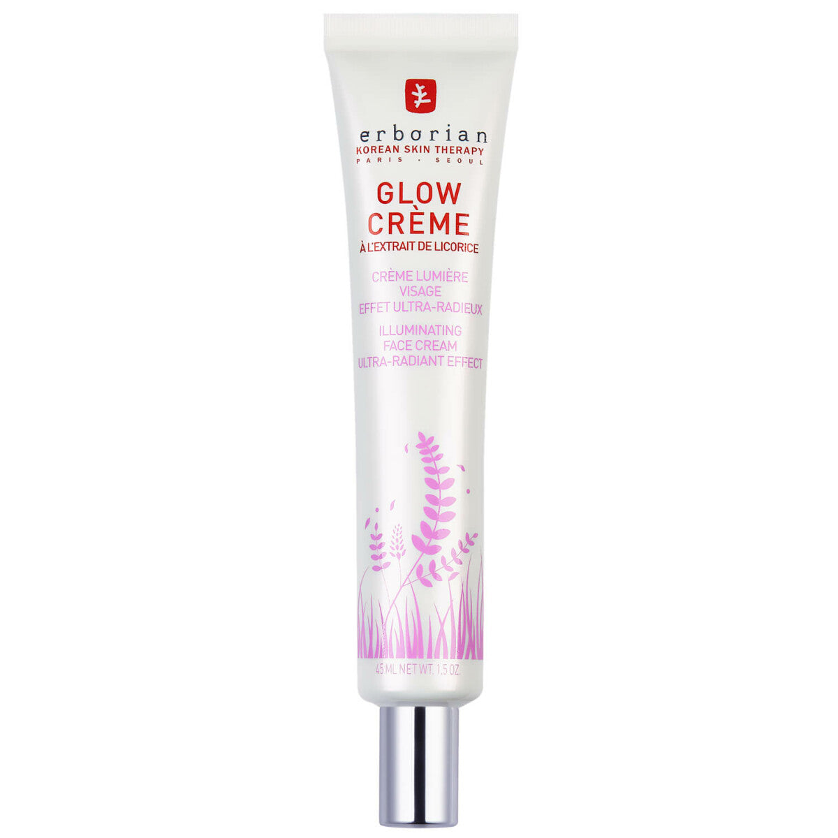 Erborian Glow Creme Tagespflege | Gesichtscreme mit Glow-Effekt 45ml