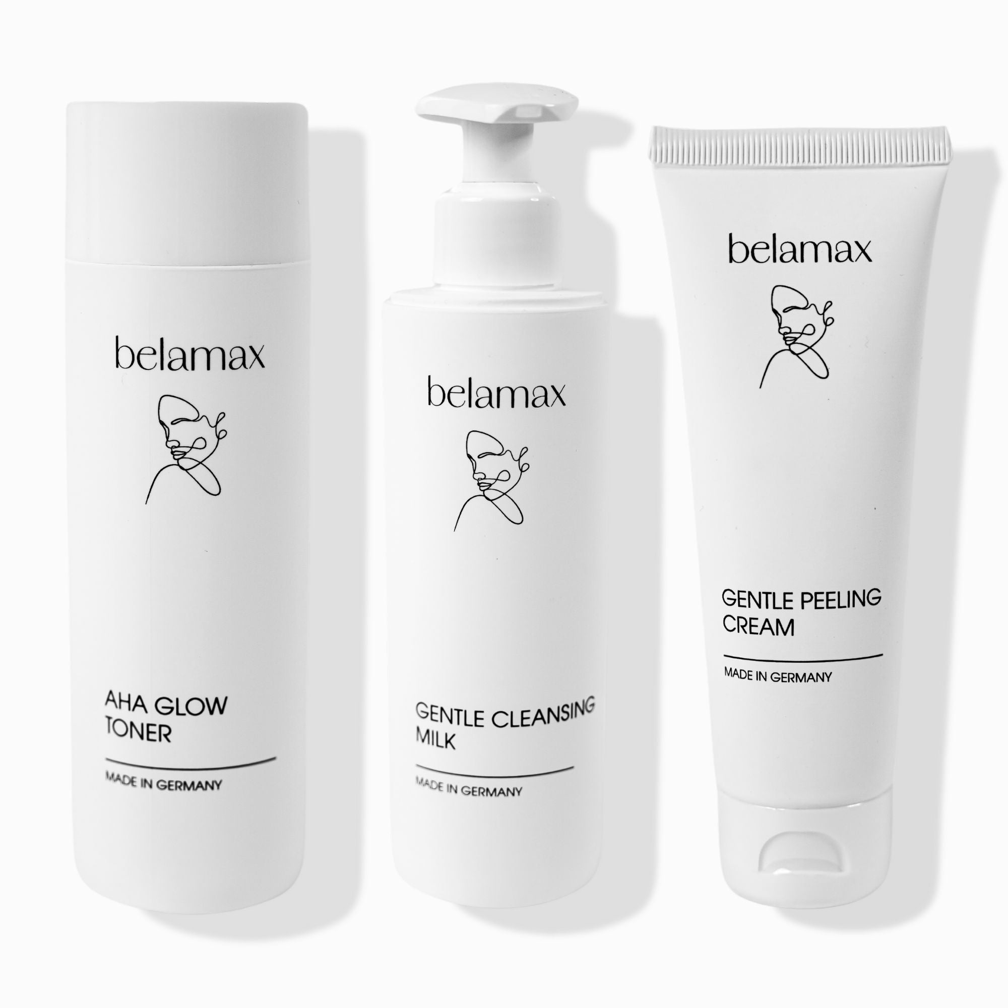 Belamax Gentle Cleansing Set - Gentle cleansing for dry & sensitive skin