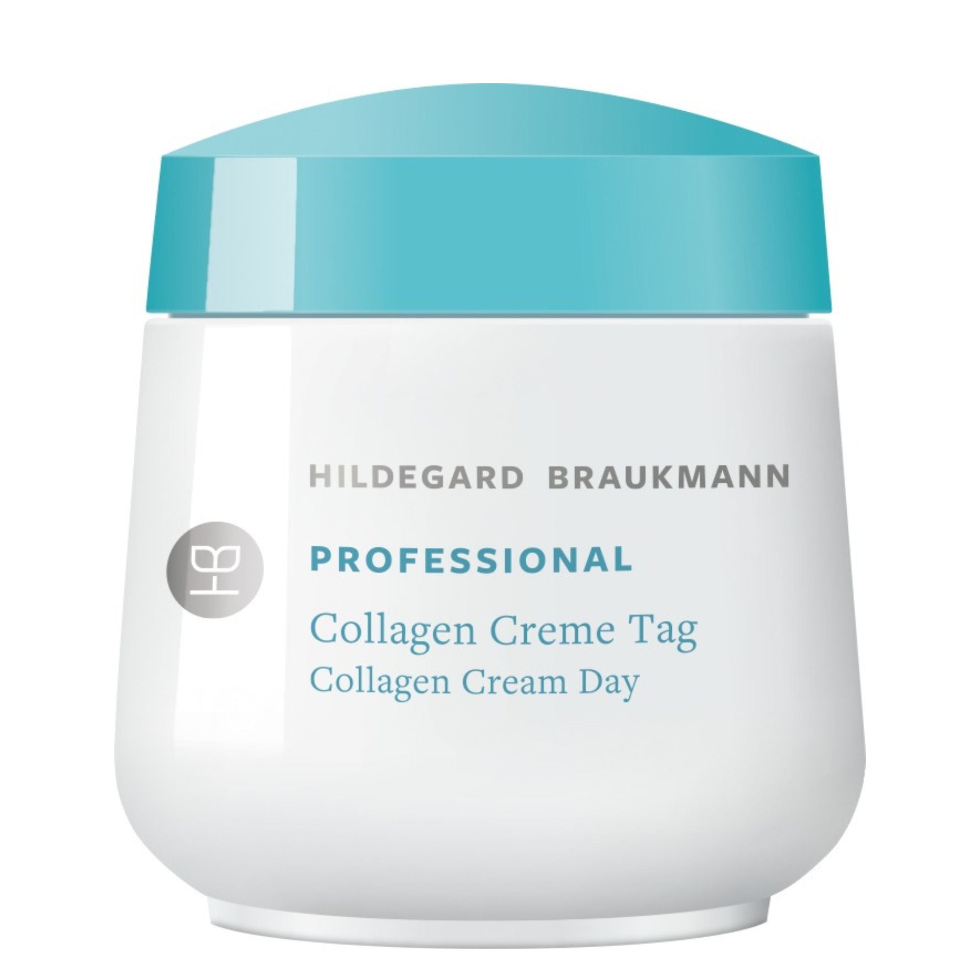 Hildegard Braukmann Professional Collagen Creme Tag 50ml - Gesichtscreme für Tagespflege mit hochreinem Kollagen und Calendulaöl, ideal für anspruchsvolle Haut.