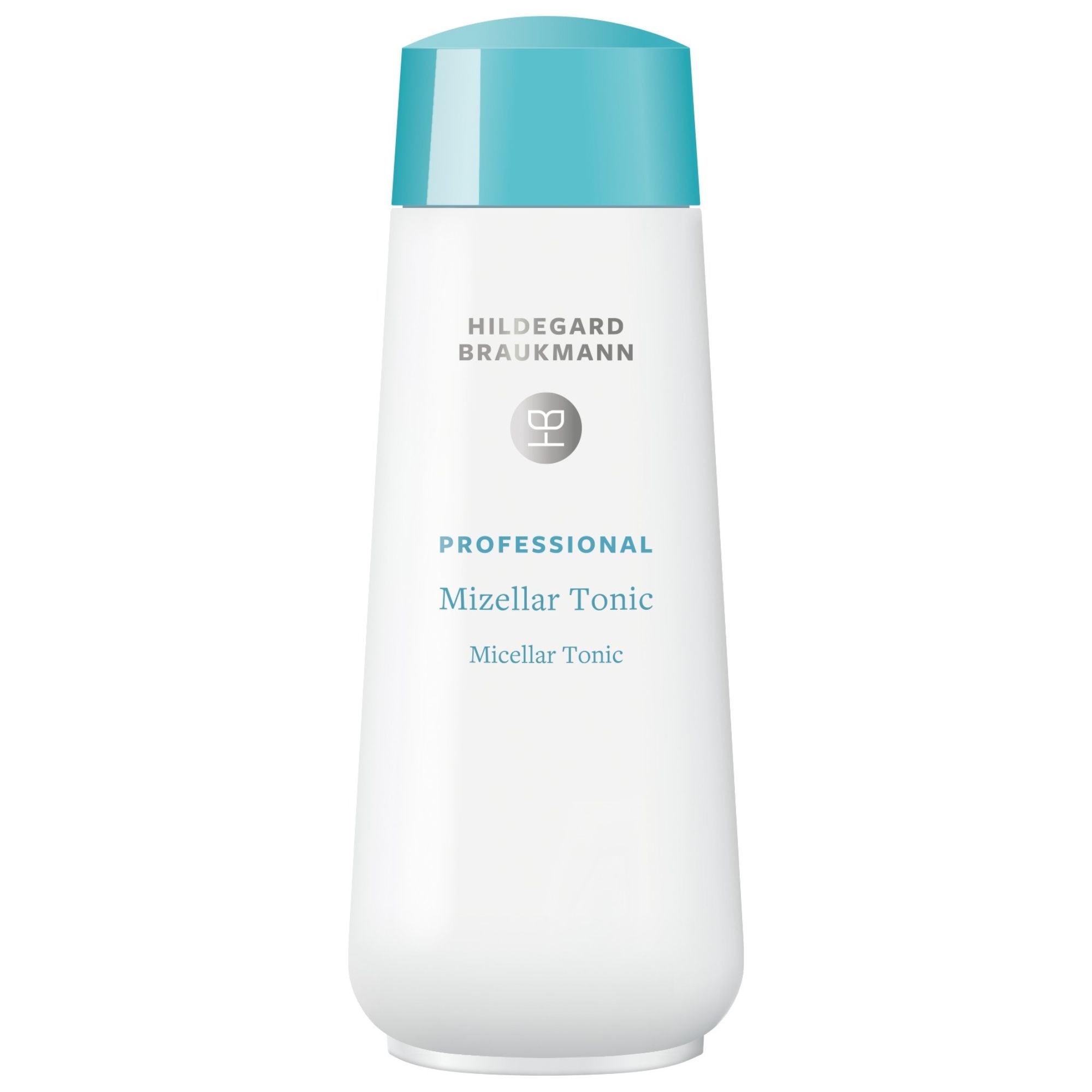Hildegard Braukmann Professional Mizellar Tonic in der 200ml Flasche, mildes Gesichtswasser für sensible Haut, perfekt für die tägliche Reinigung und Feuchtigkeitspflege.