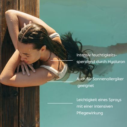 Gertraud Gruber 2-Phasen After Sun Spray 125ml – Leichte und nicht fettende Textur für sofortige Hautberuhigung.