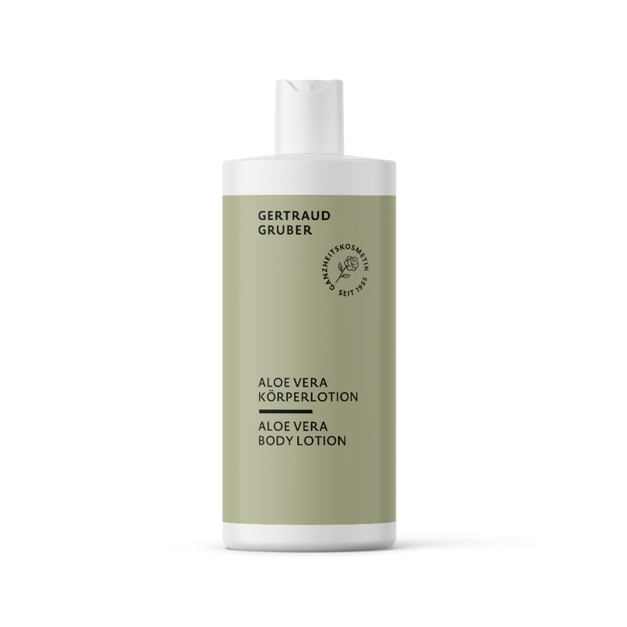 Gertraud Gruber Aloe Vera Körperlotion 400ml – Intensive Feuchtigkeit mit Kaltgepresstem Mandelöl & Jojobaöl