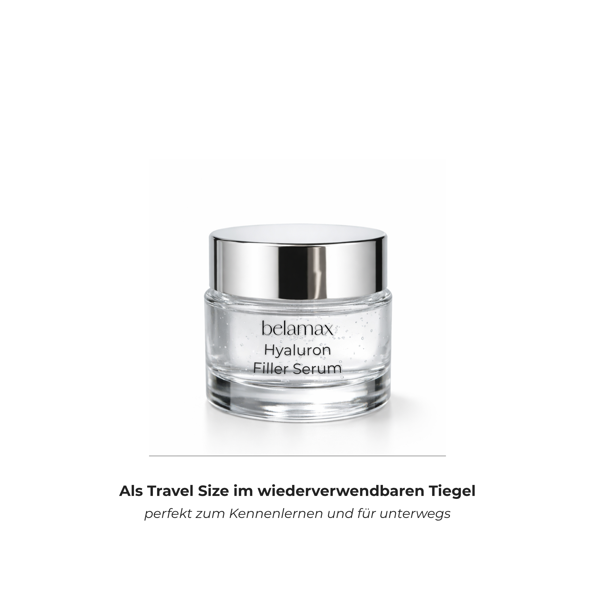Belamax Hyaluron Filler Serum | Kennenlerngröße 5ml | straffendes Serum mit Hyaluronsäure