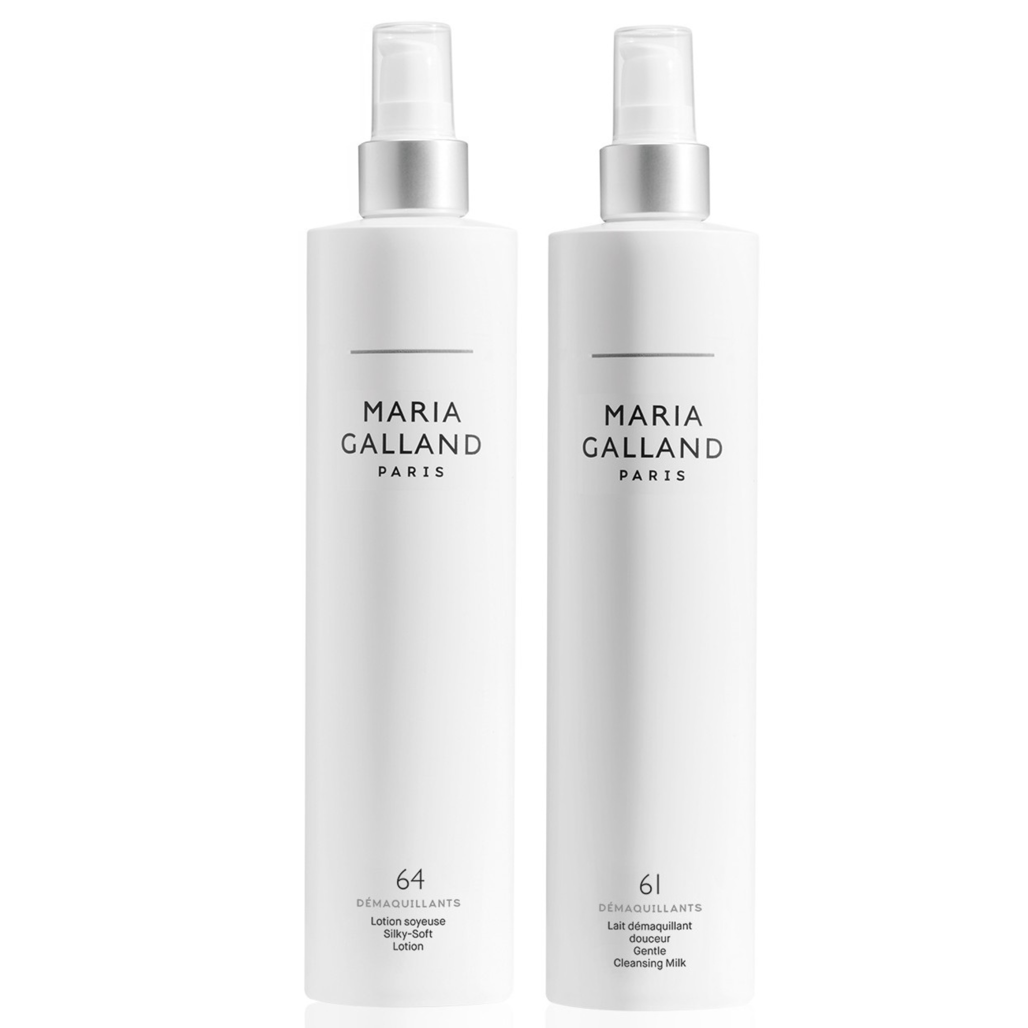 Maria Galland XL Cleansing Duo 61 und 64 - Geschenkset 2026 mit 400 ml Reinigungsmilch und Gesichtslotion, ideal für sanfte Hautpflege.