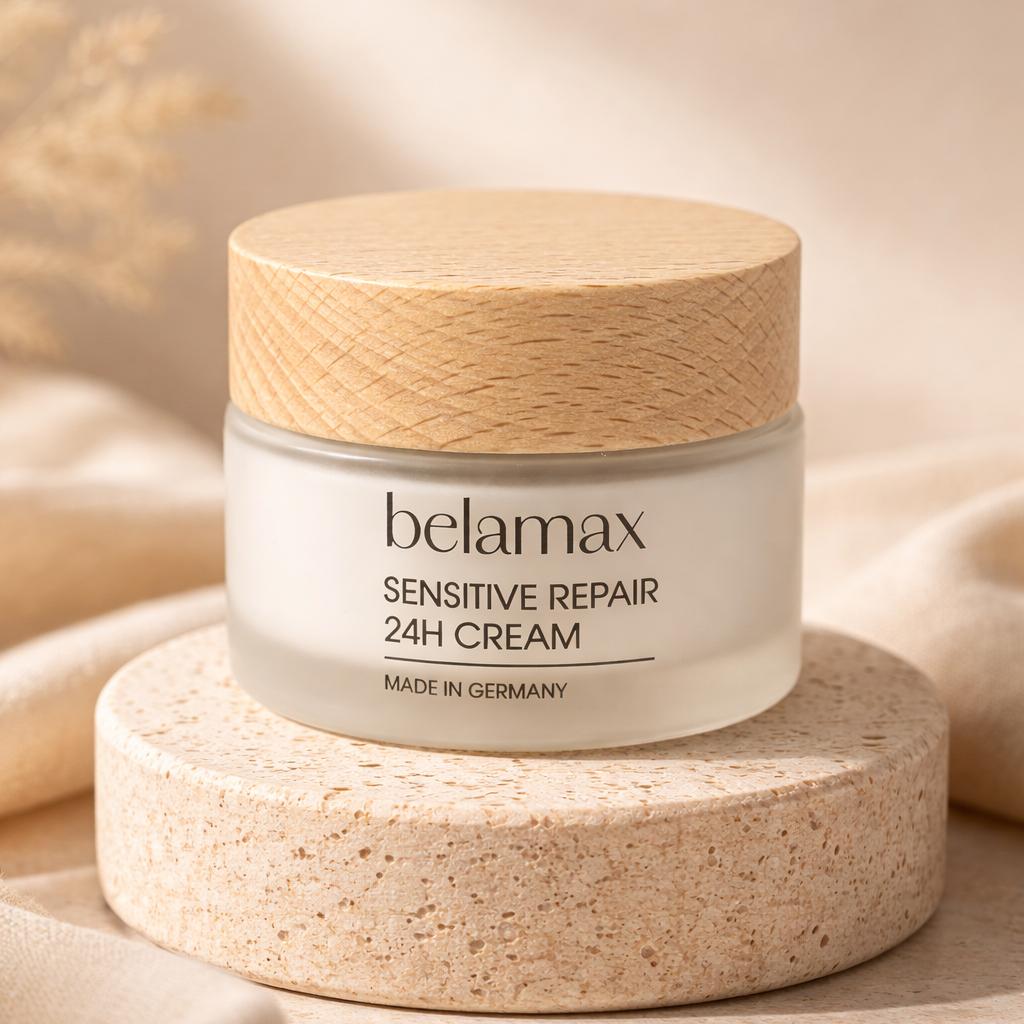 Belamax Sensitive Repair 24h Cream | Beruhigende Pflege für empfindliche, irritierte Haut