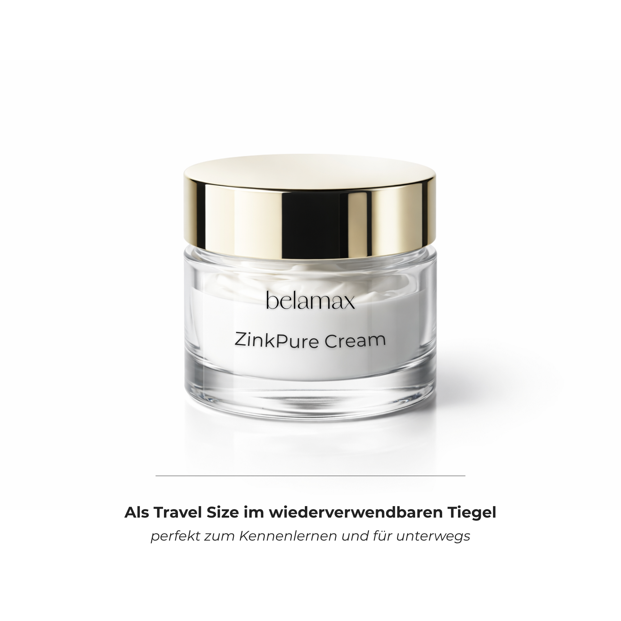 Belamax ZinkPure Cream | 50ml | Soothing care for impure skin with zinc and MicroSilverBG™