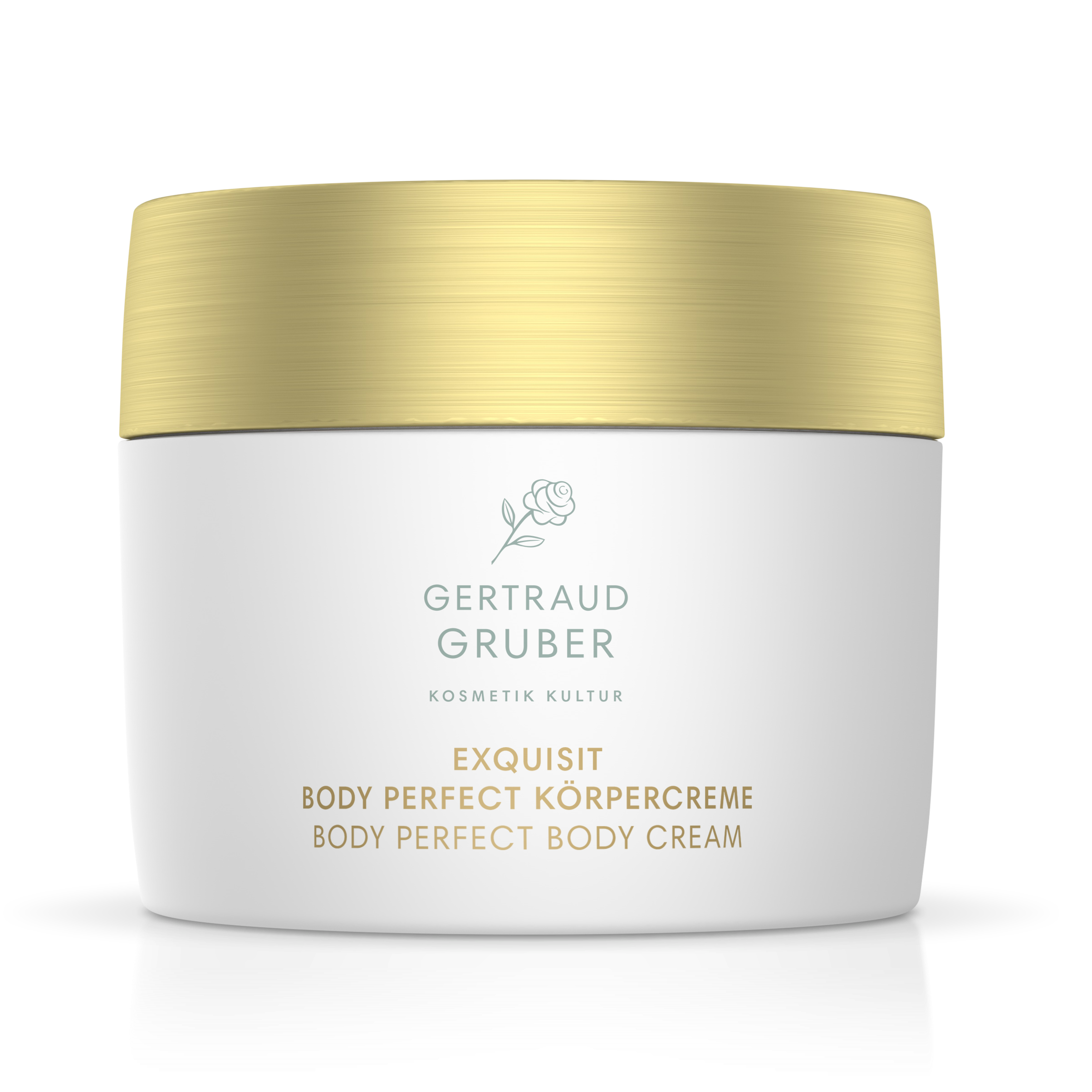 Gertraud Gruber Exquisit Body Perfect Körpercreme mit Sheabutter und Vitamin-Komplex | Körper Creme & Lotion 200ml