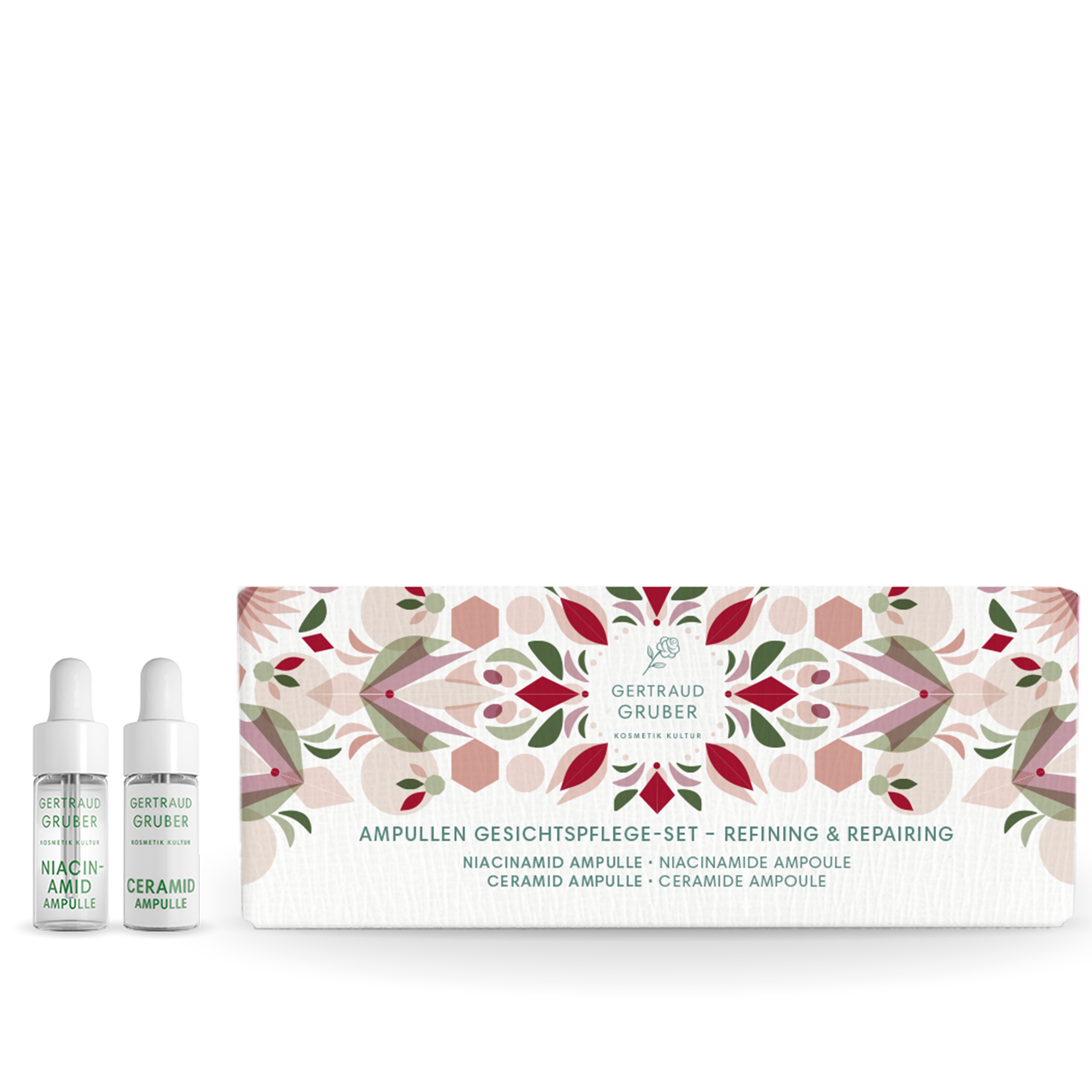 Gertraud Gruber Ampullen Gesichtspflege-Set | Refining & Repairing