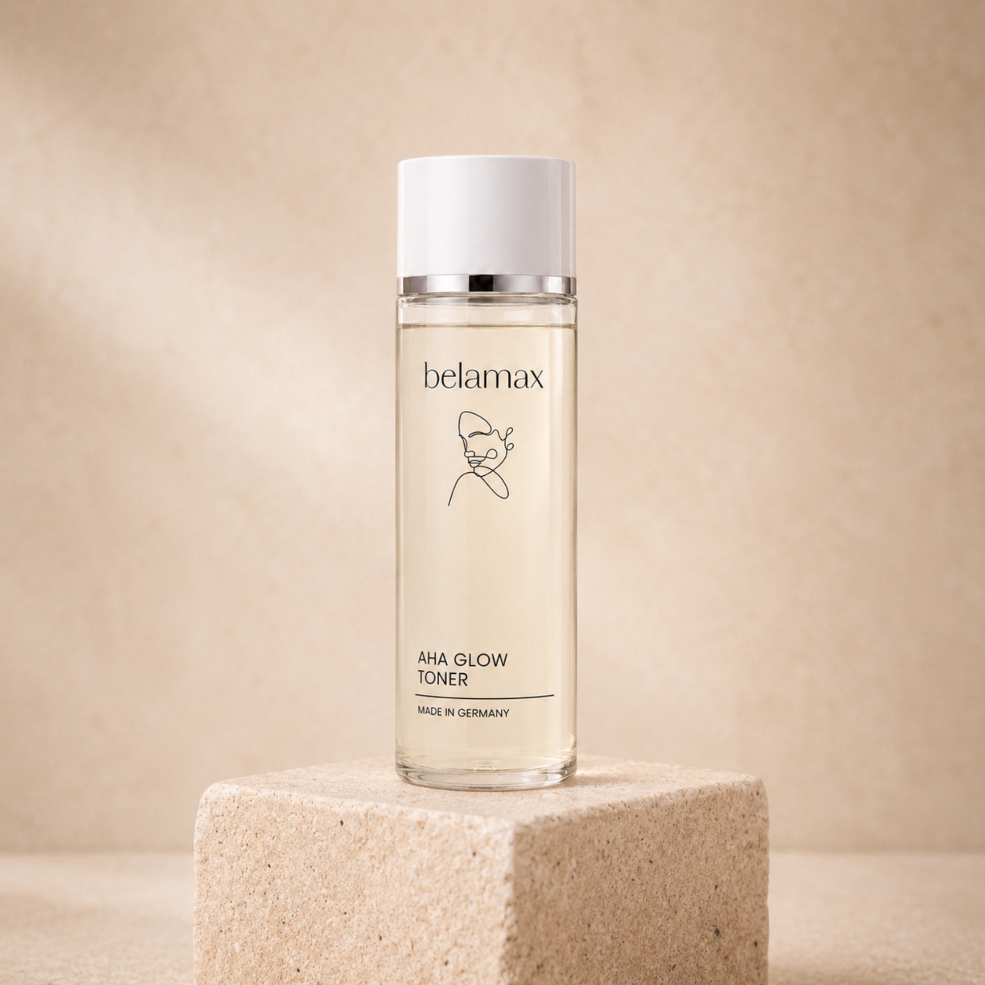 Belamax AHA Glow Toner | Klärendes Gesichtswasser mit milden Fruchtsäuren für alle Hauttypen