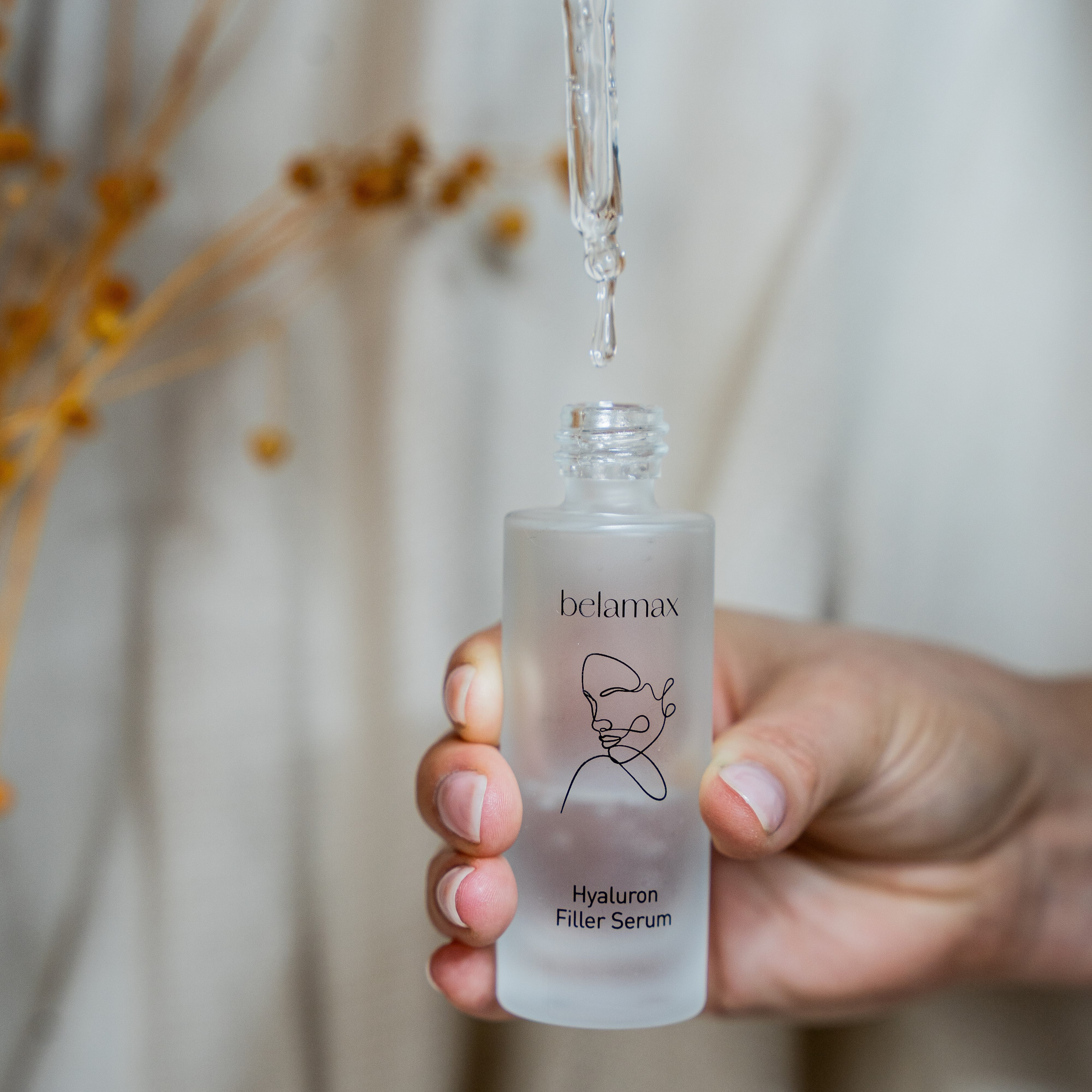 Belamax Hyaluron Filler Serum | 30ml | Intensiv feuchtigkeitsspendendes Serum