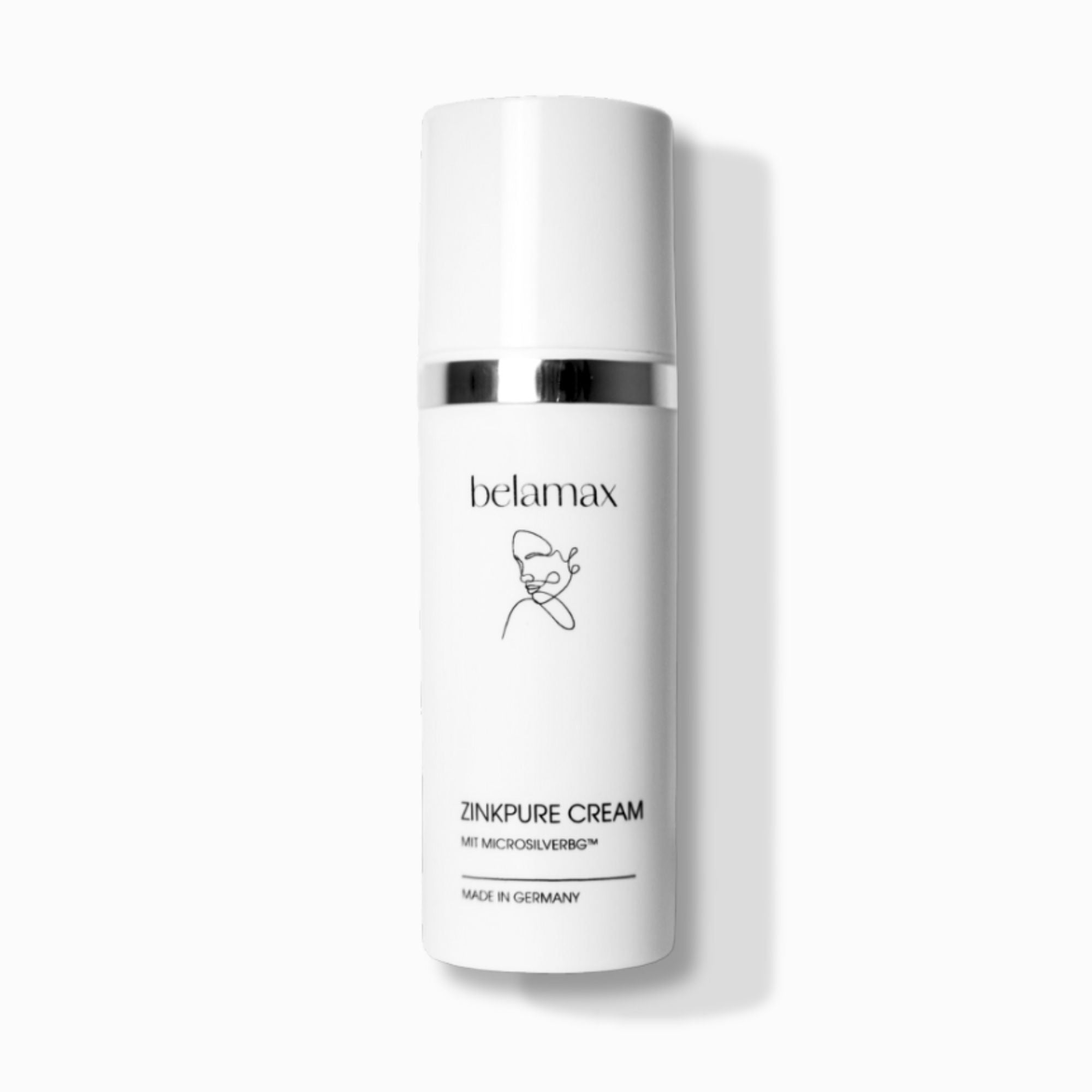 Belamax ZinkPure Cream | 50ml | Soothing care for impure skin with zinc and MicroSilverBG™