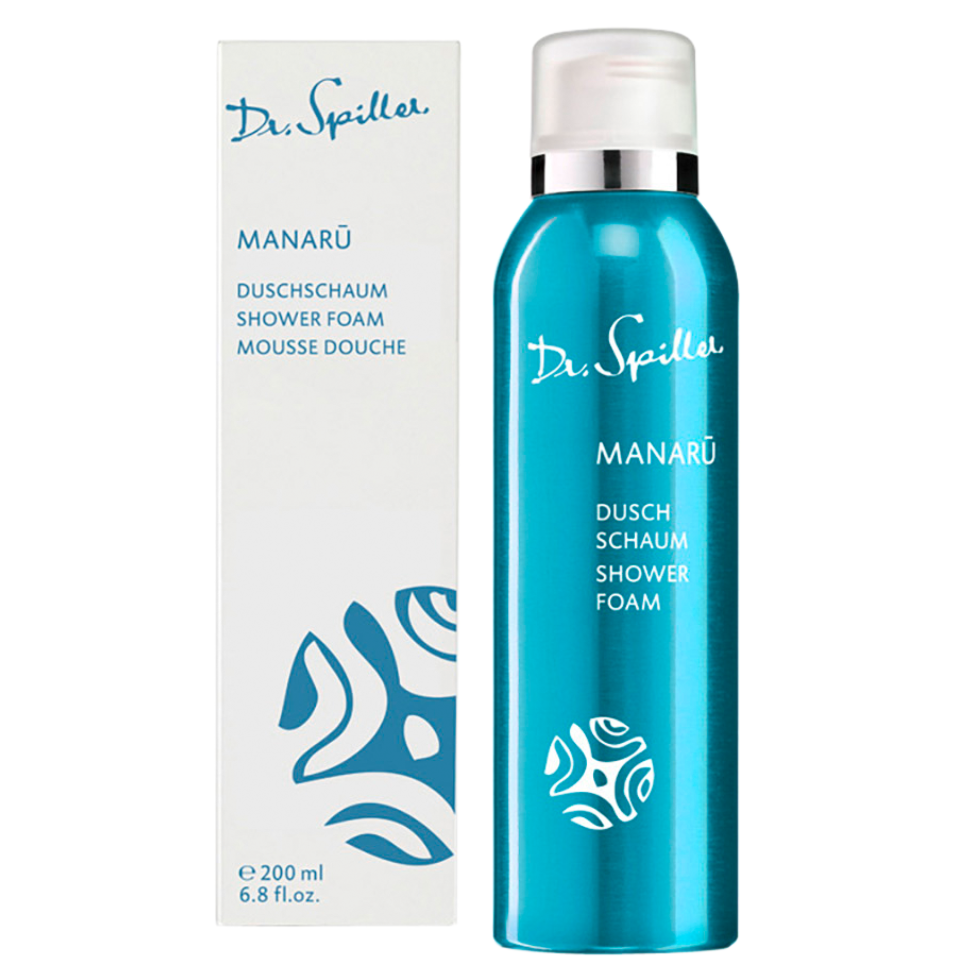 Dr. Spiller Manaru Duschschaum | 200ml | Reinigungsschaum für samtweiche Haut