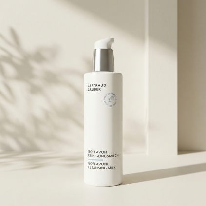 Gertraud Gruber Isoflavon Reinigungsmilch | 200ml | Gesichts Reinigung für ein geschmeidiges, samtiges Hautgefühl