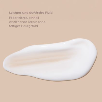 Gesunde, strahlende Haut, geschützt durch Gertraud Gruber Sun Gesichtsfluid LSF50, zeigt die Vorteile der leichten Sonnencreme mit SPF50.
