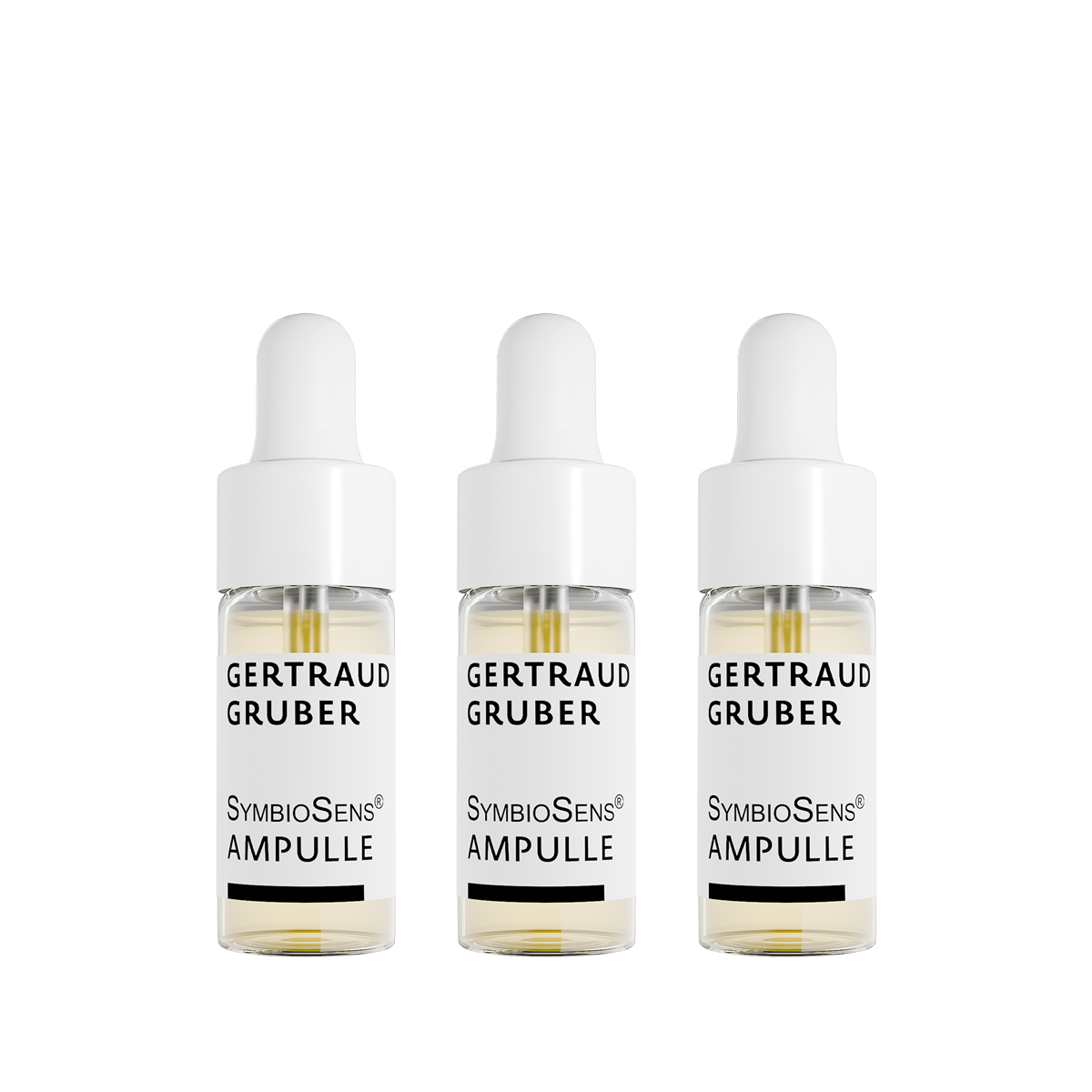 Gertraud Gruber Symbiosens® Ampulle | 3 x 4 ml | SOS-Pflege für empfindliche Haut
