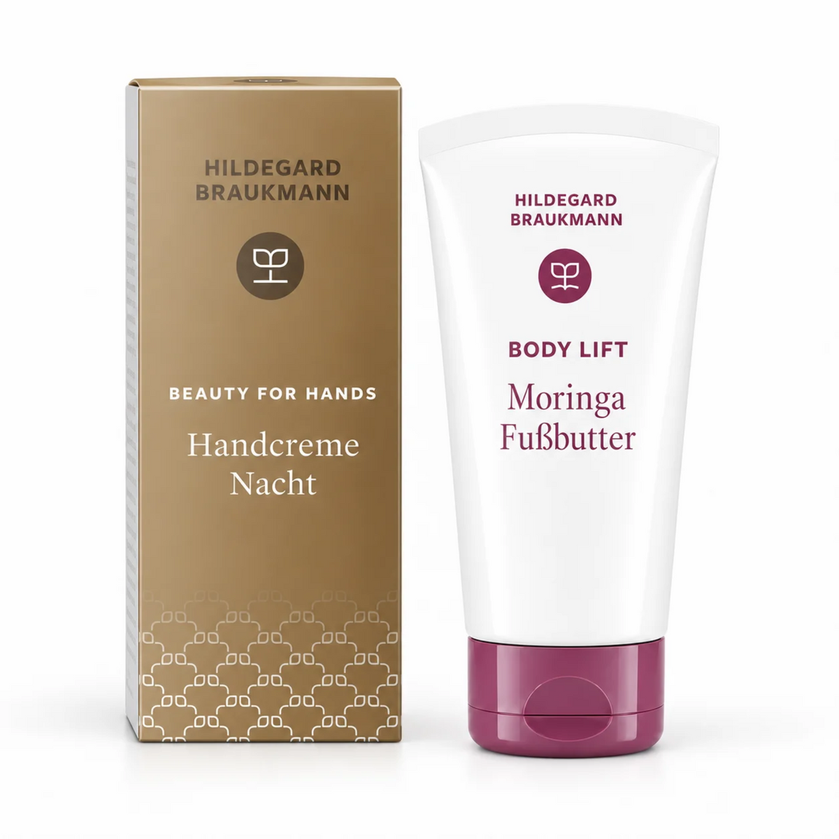Body Lift Moringa Fußbutter (30ml) & Beauty for hands Handcreme Nacht (30ml)